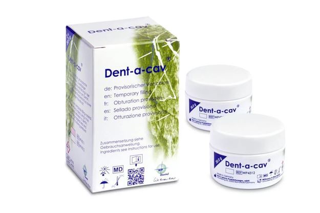 Wp Dental Dent-a-Cav Reçine Esaslı Geçici Dolgu Malzemesi 2x30 gr resmi